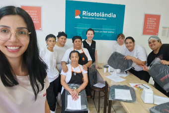 Visita na empresa Risotolandia, unidade Tintex em Nova Odessa