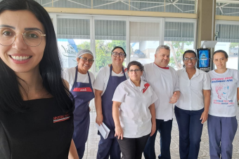 Visita na empresa Sodexo, unidade a Asa Alumínio em Campinas